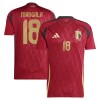 Maillot de Supporter Belgique Mangala 18 Domicile Euro 2024 Pour Homme